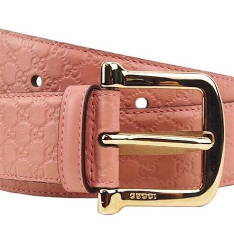 gucci signature belt guccissima embossed pink|100 authentic gucci belt.